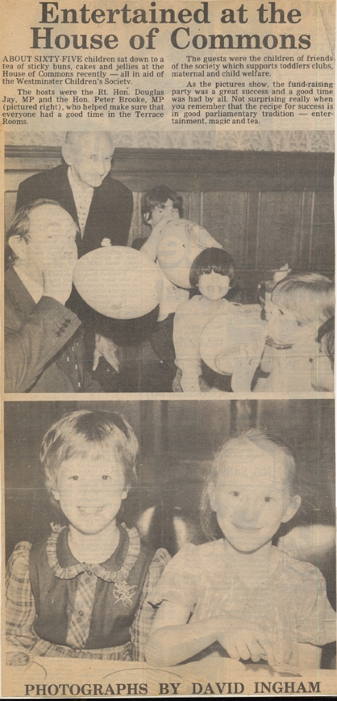 19820709 DOUGLAS JAY PETER BROOKE CHILDRENS PARTY AT HOUSE OF COMMONS WPN CN.jpg